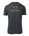 KUIU Here to Hunt Patch T-Shirt | Charcoal