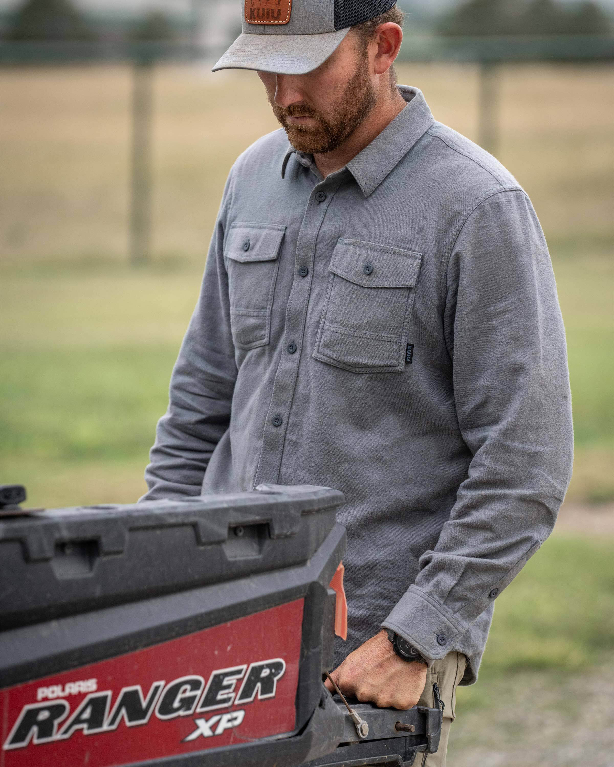 Field Flannel Shirt | Redwood