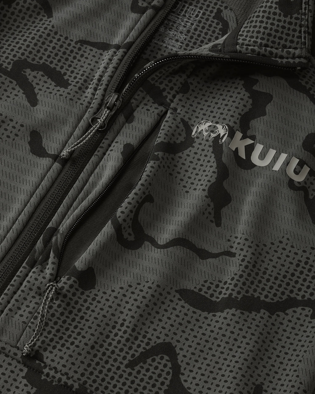 Ridgepoint Fleece Zip-T | Black Tonal
