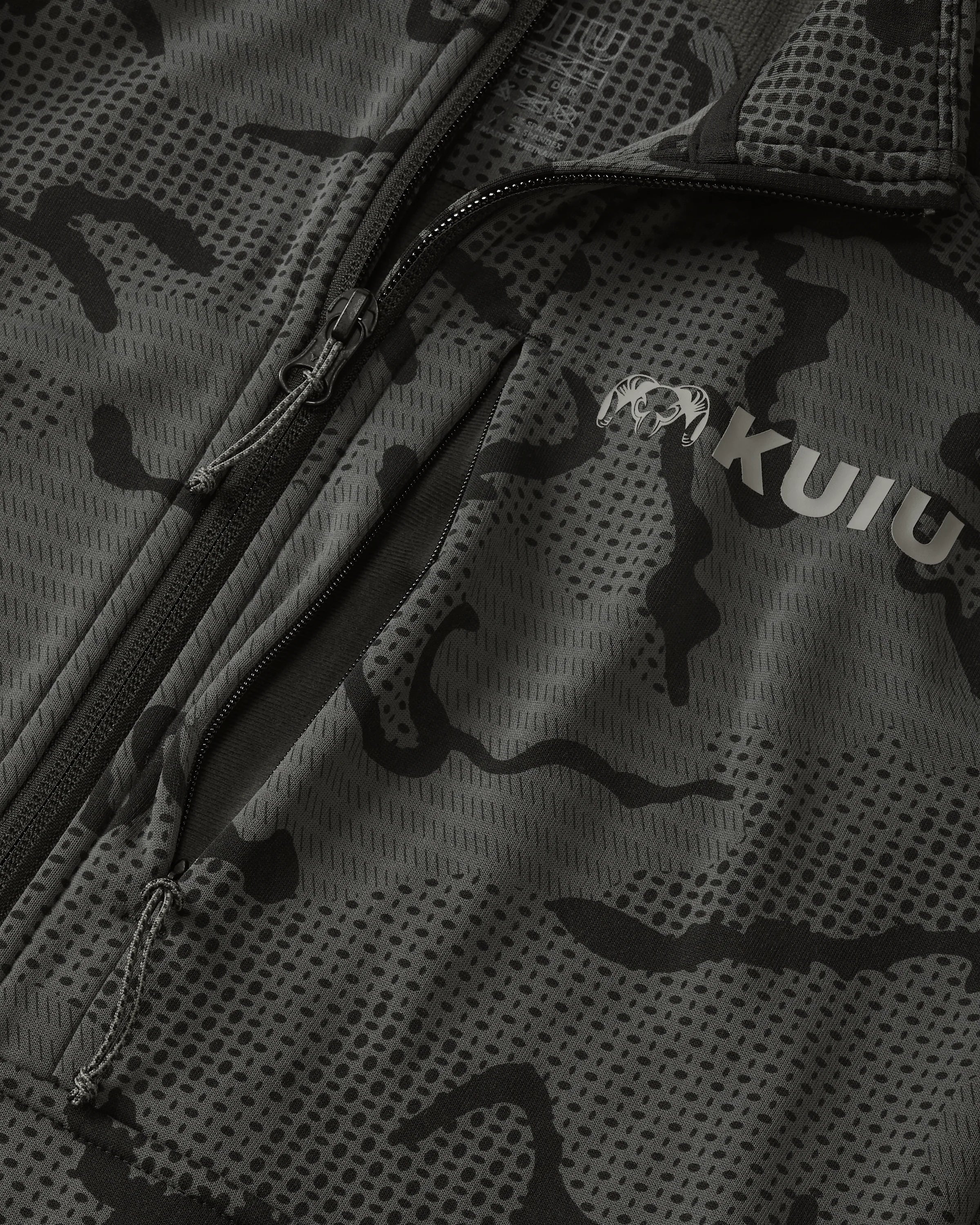 Ridgepoint Fleece Zip-T | Black Tonal