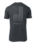KUIU Vertical Flag Logo T-Shirt | Charcoal
