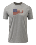 KUIU Ram Flag T-Shirt | Heather Grey