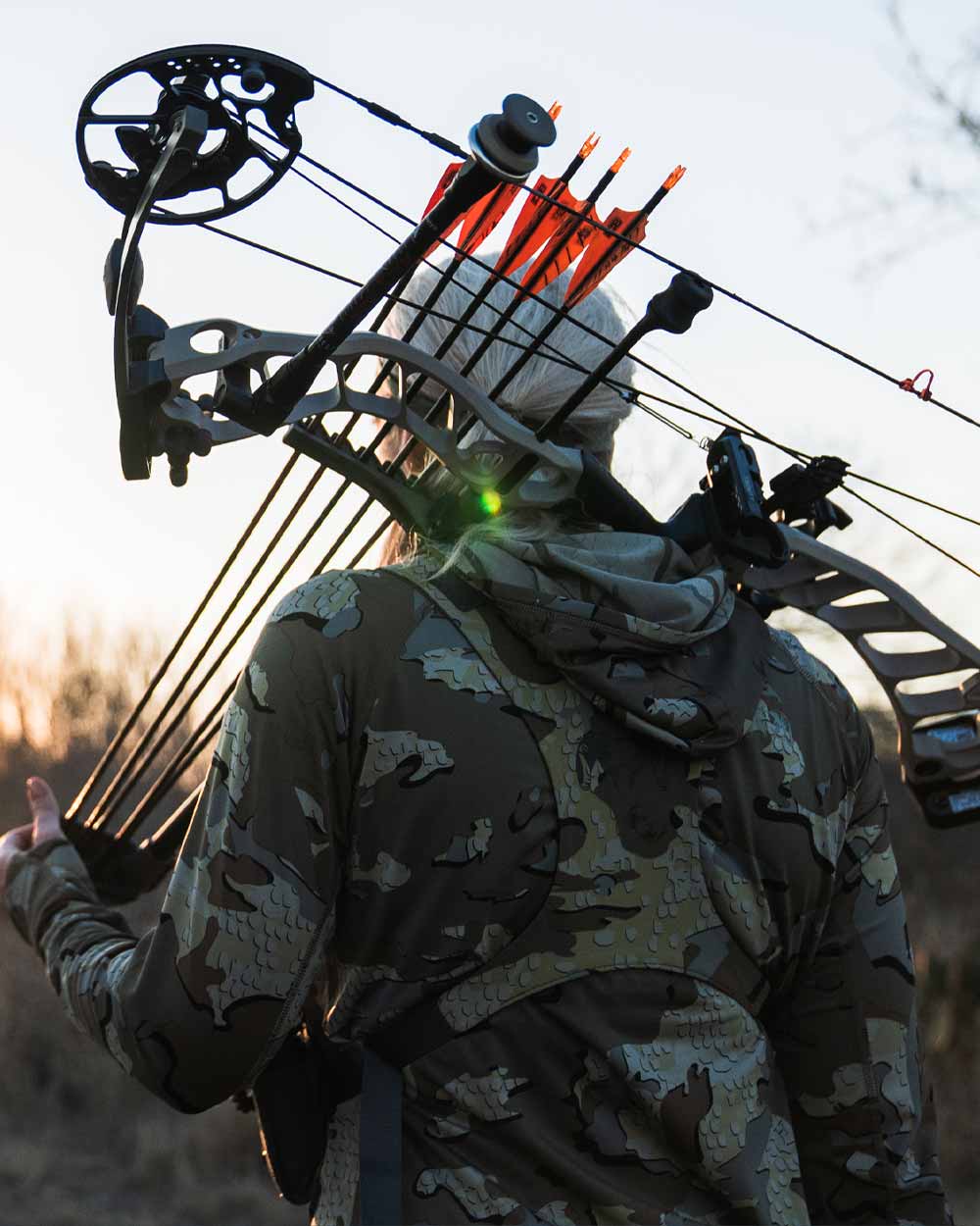 Women's Gila LS Hoodie | Verde