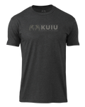 KUIU Here to Hunt Logo T-Shirt | Charcoal