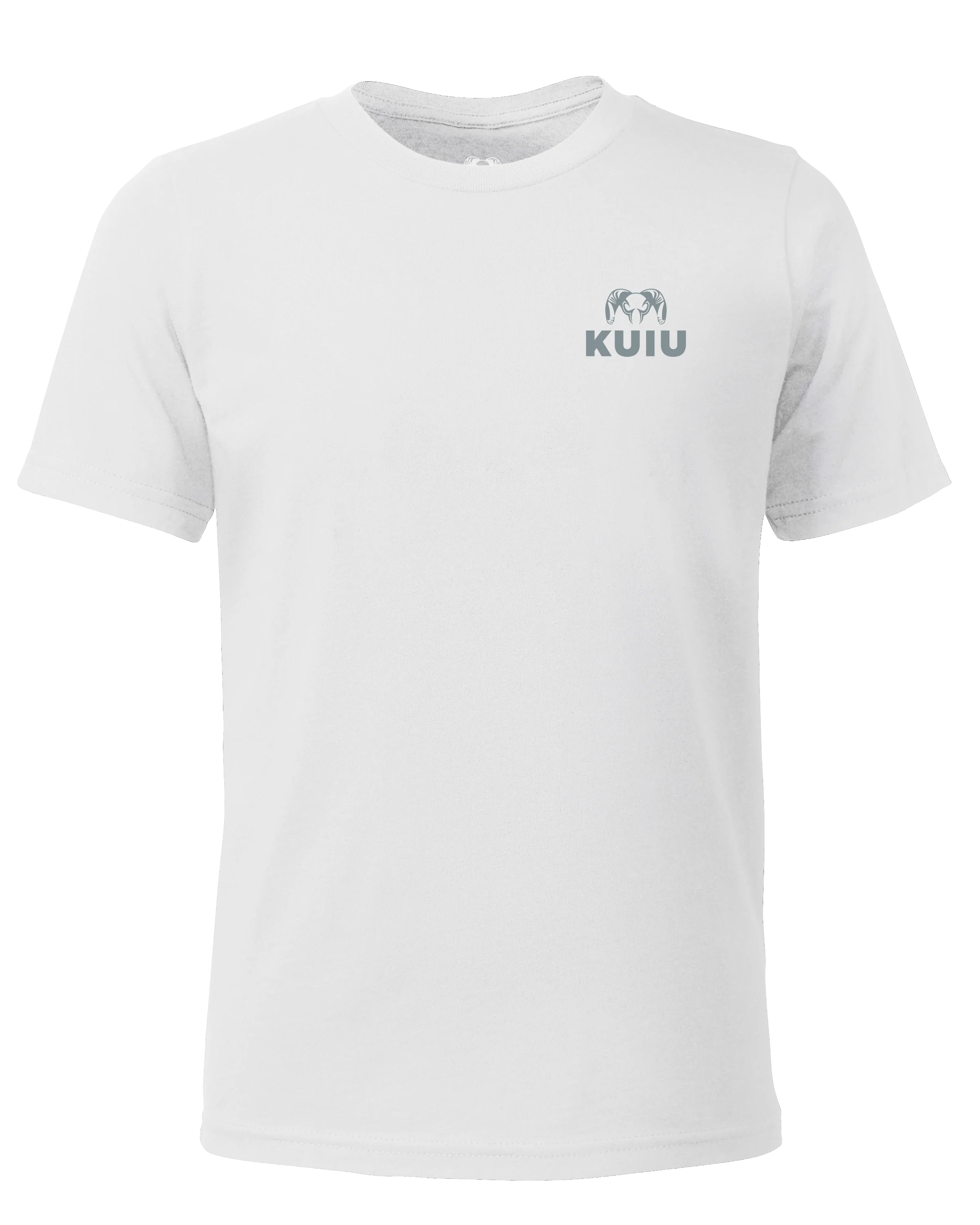 KUIU Youth Topo Back Logo T-Shirt | White