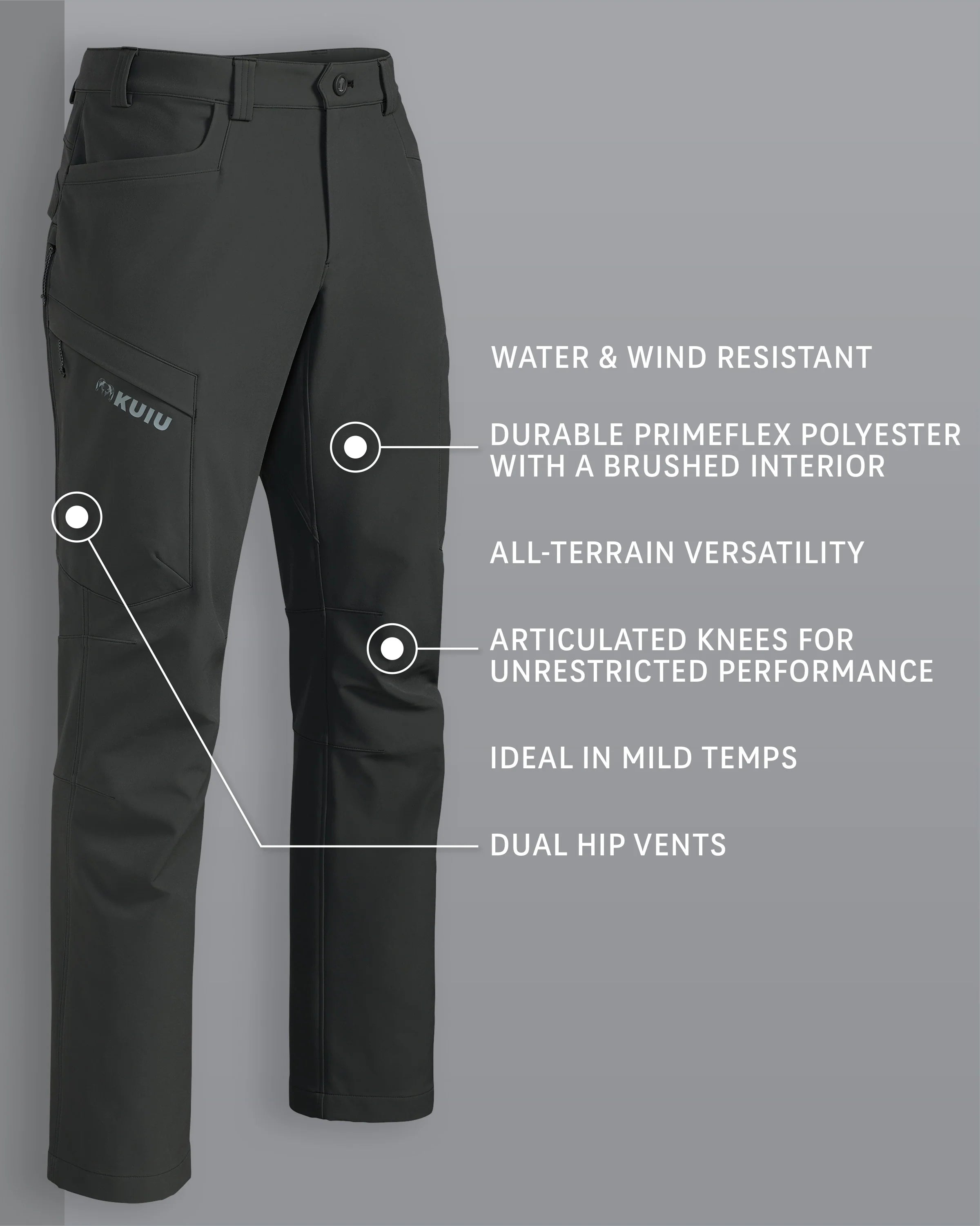 Attack Pant | Dark Gunmetal