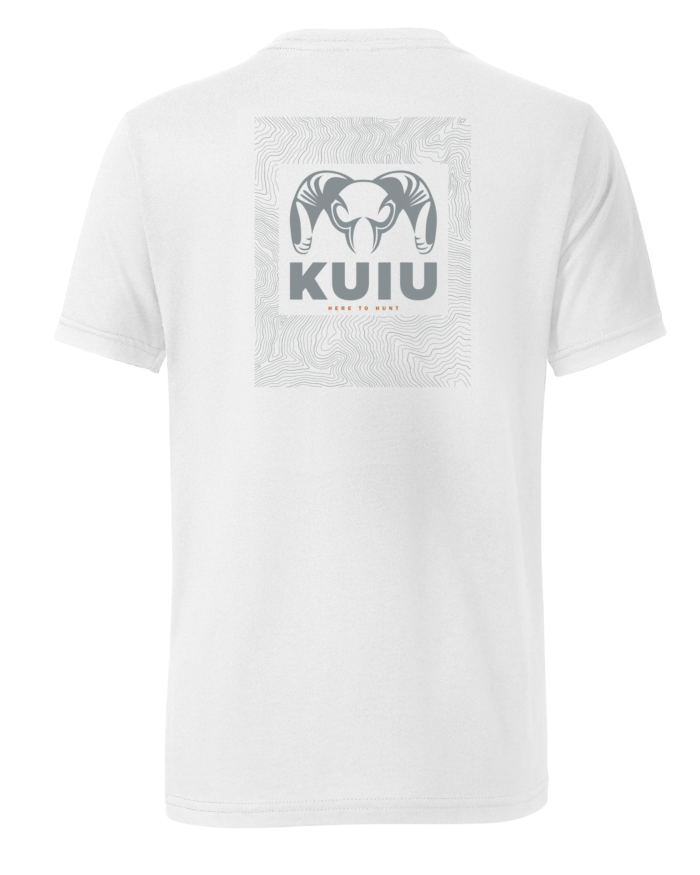 KUIU Youth Topo Back Logo T-Shirt | White